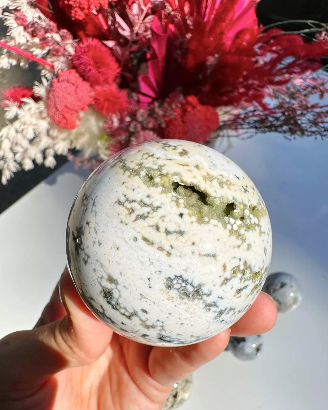 Ocean Jasper Sphere