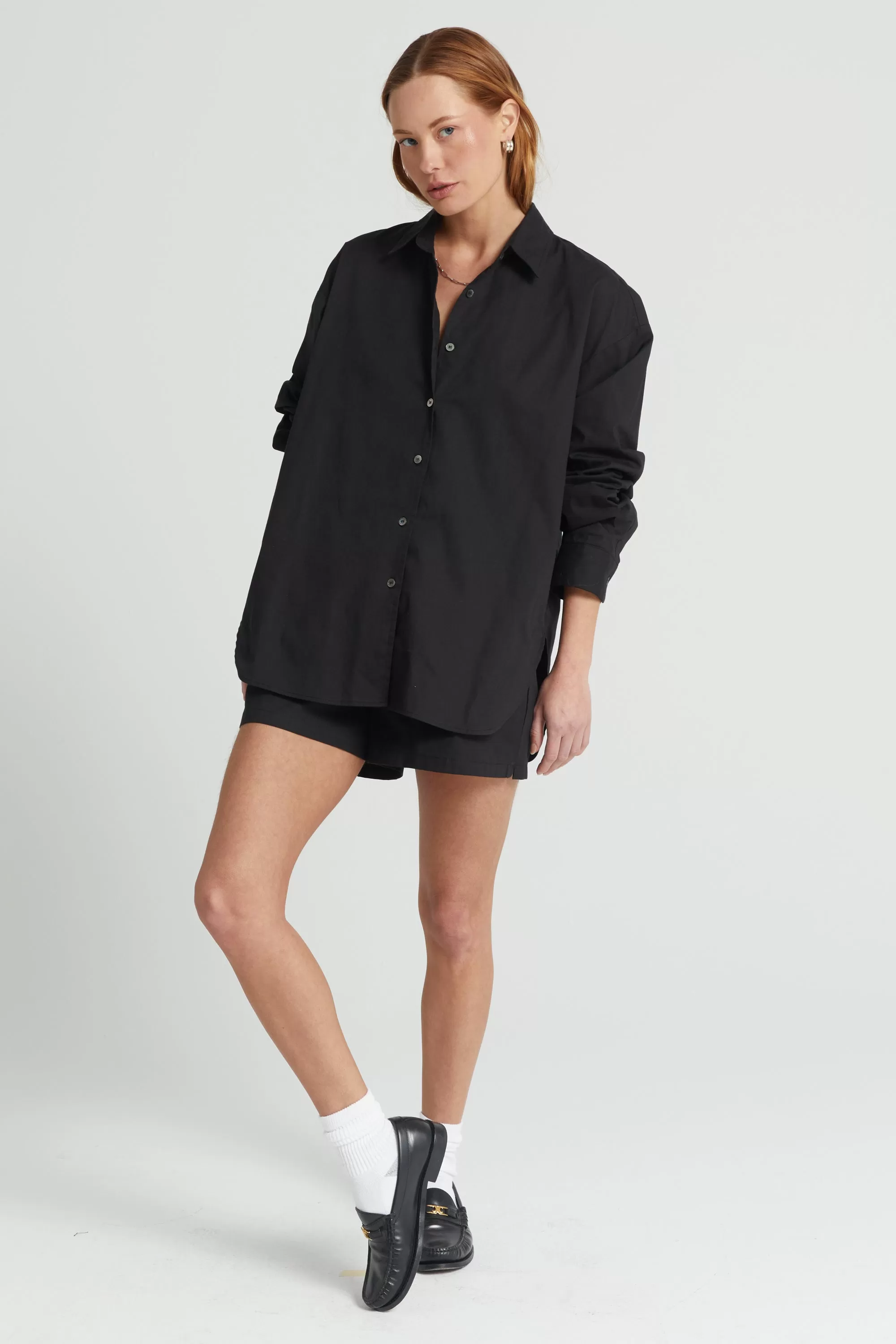 Oversized Cotton Shirt