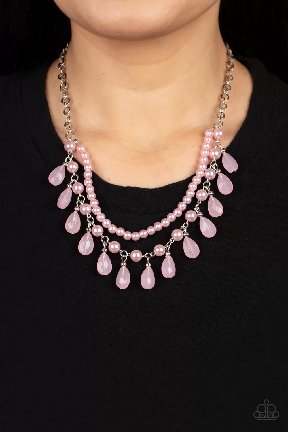 Paparazzi Dreamy Destination Wedding - Pink Necklace