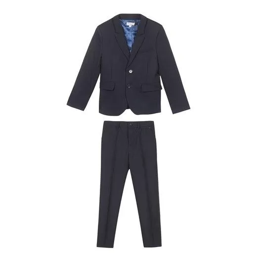 Paul Smith Jr Perfect Wool Navy Suit 181 5L39502