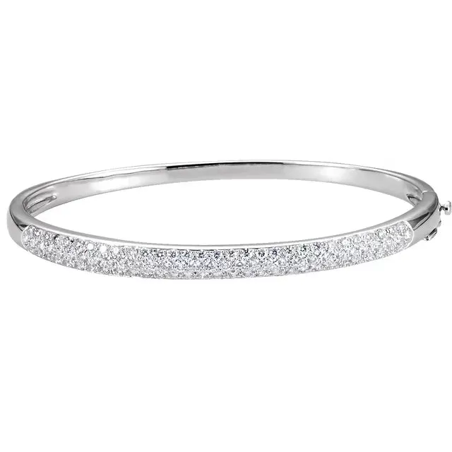 Pave Bangle 1.50 ctw