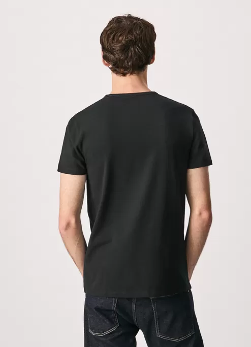 Pepe Jeans short sleeve t-shirt Original Basic T-shirt PM508212 999 black