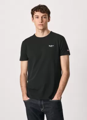 Pepe Jeans short sleeve t-shirt Original Basic T-shirt PM508212 999 black