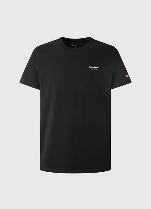 Pepe Jeans short sleeve t-shirt Original Basic T-shirt PM508212 999 black