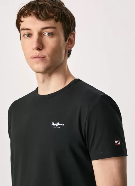 Pepe Jeans short sleeve t-shirt Original Basic T-shirt PM508212 999 black