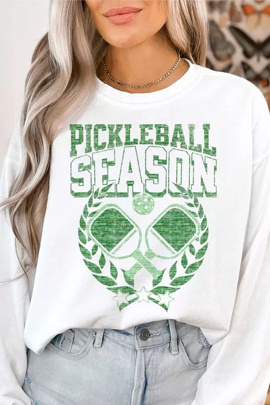 PICKLEBALL SEASON GRAPHIC SWEATSHIRT