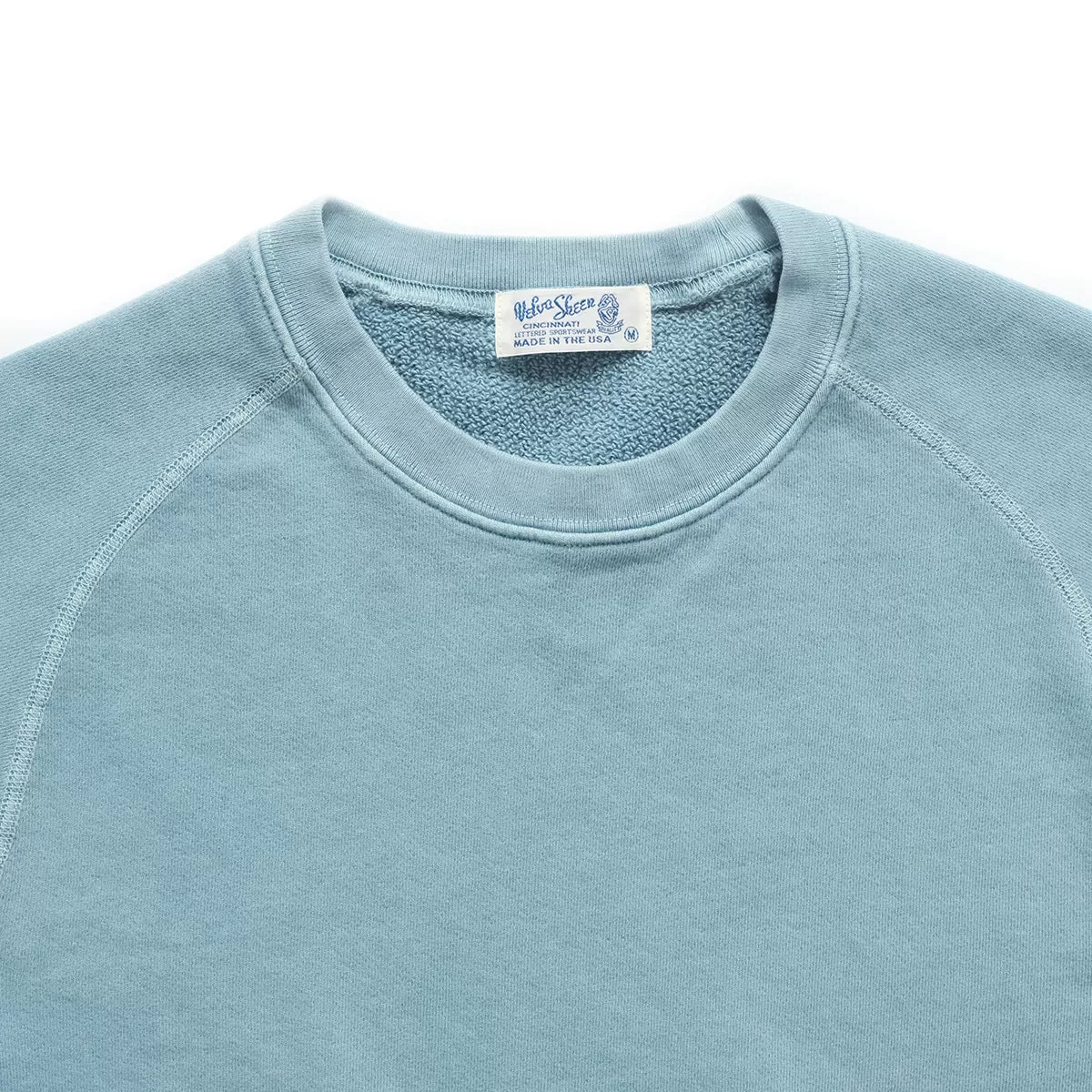 Pigment Short Sleeve Freedom Sweatshirt - Elemental Blue