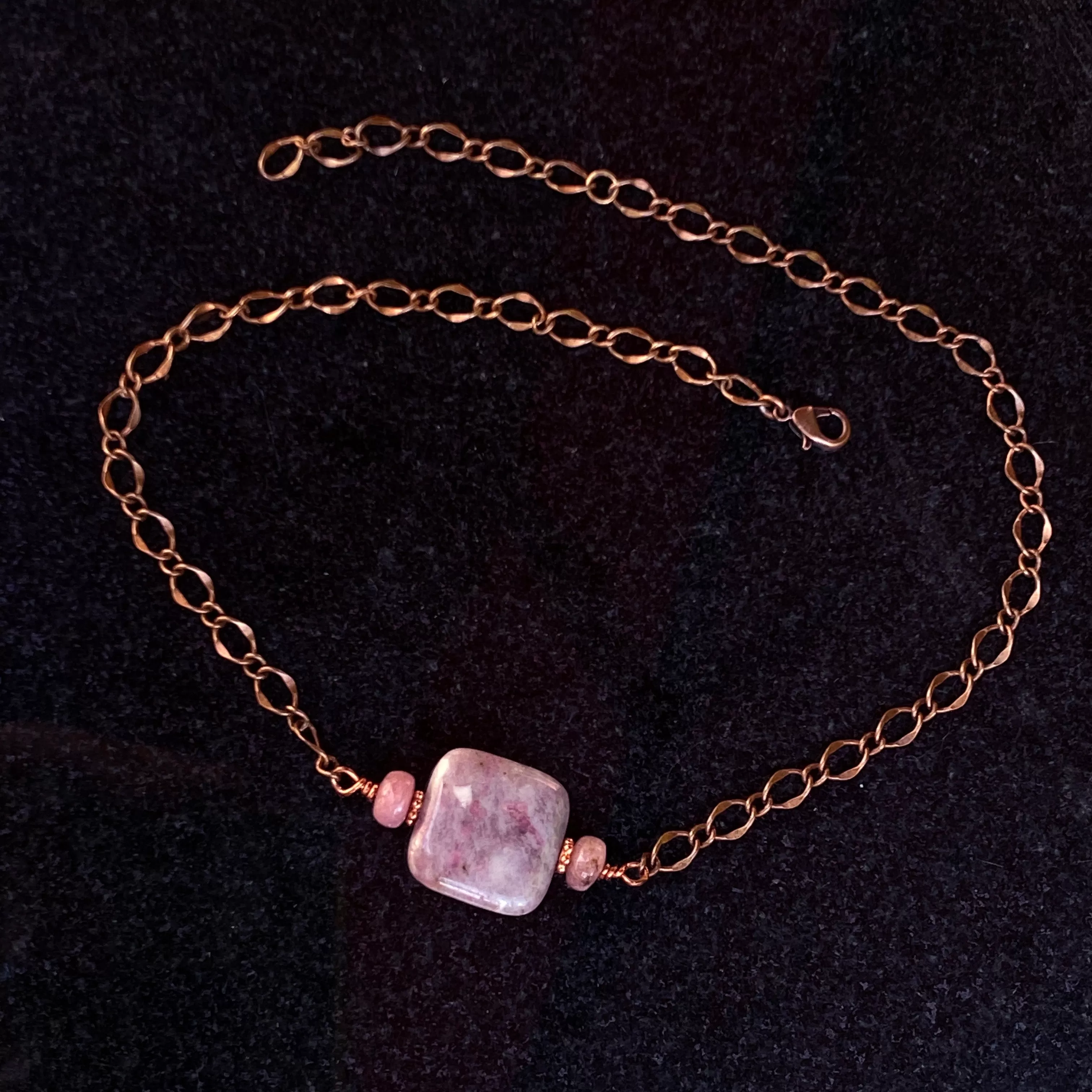 Pink Tourmaline Necklace