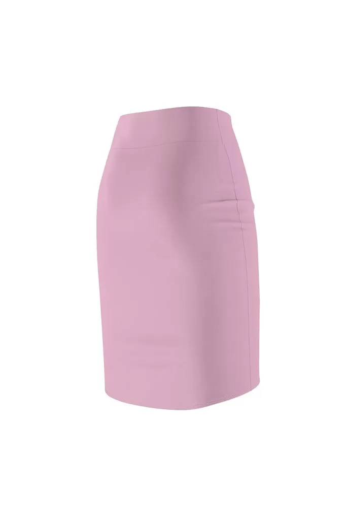 Pressed Rose Women's Pencil Skirt