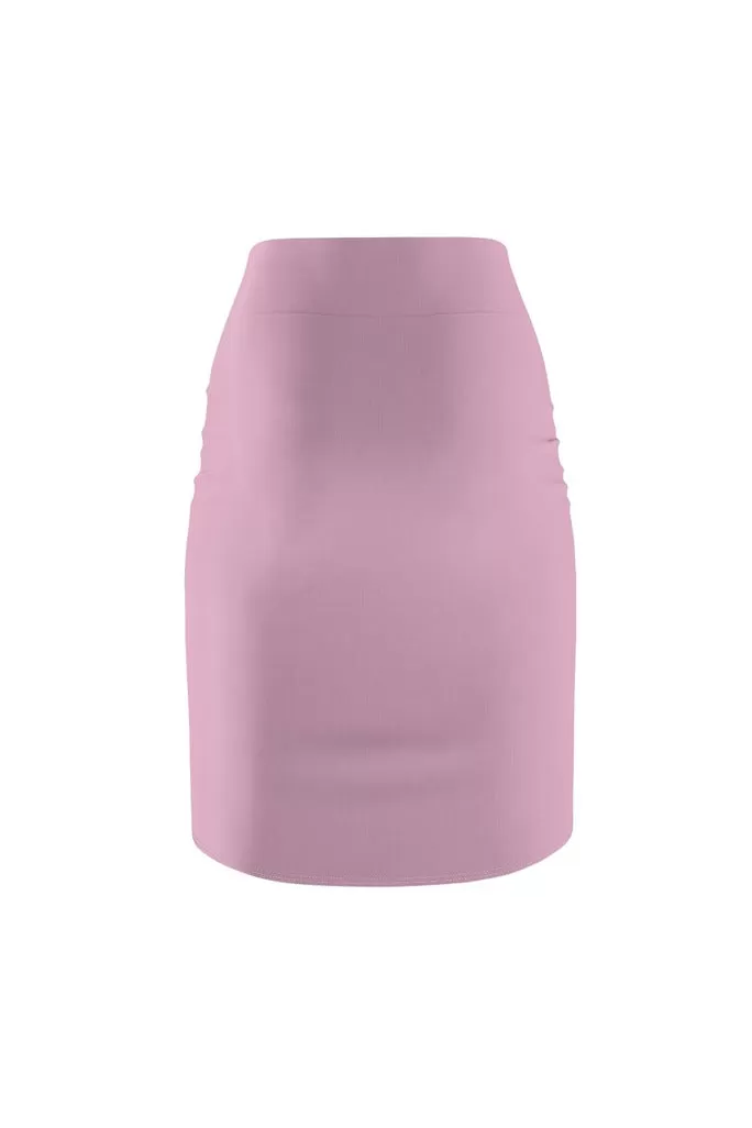 Pressed Rose Women's Pencil Skirt