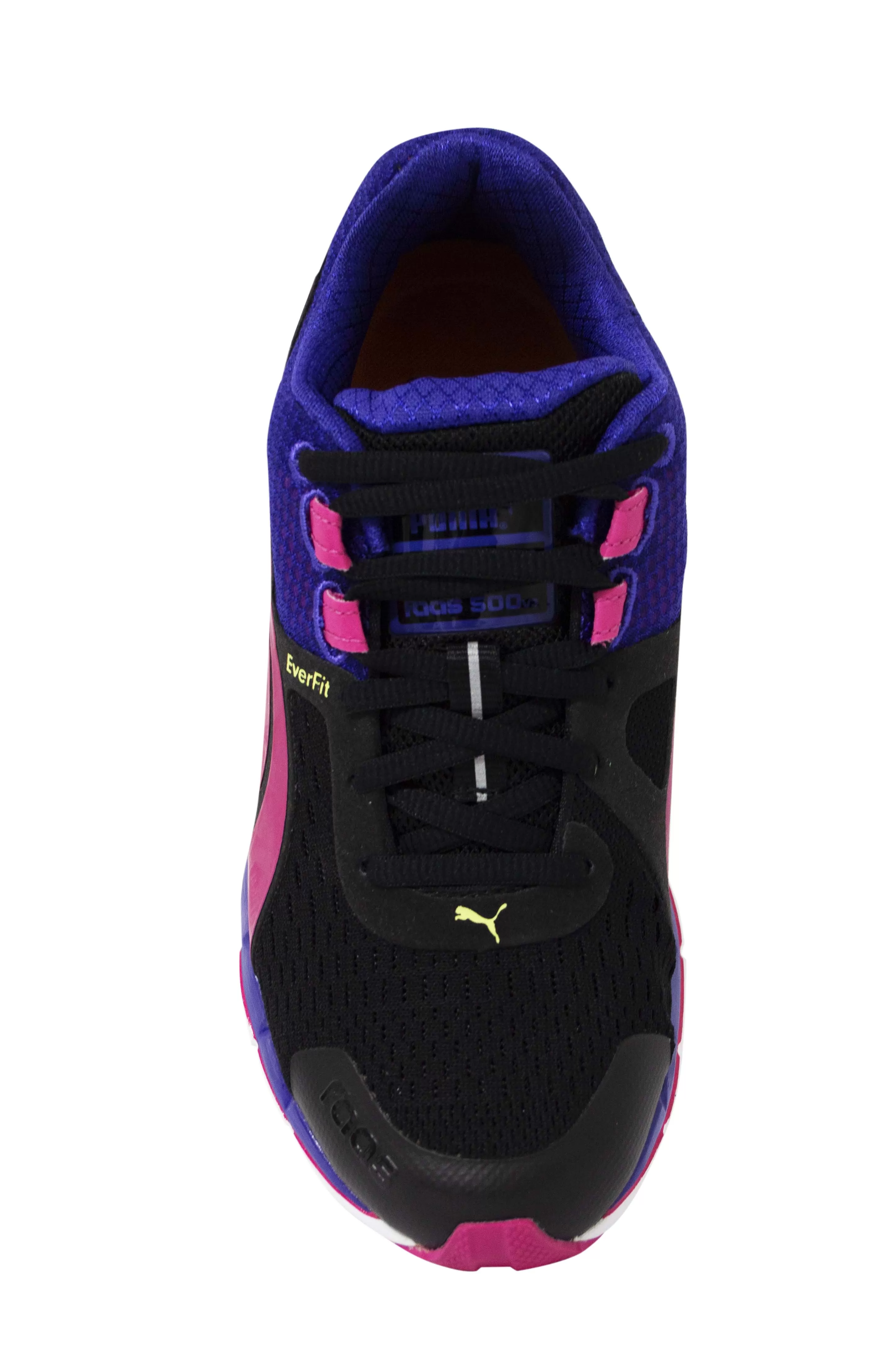 Puma Faas 500 v3 Womens Lace Up Running Textile Trainers 187065 02