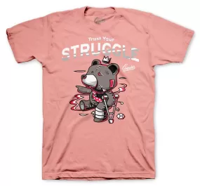 Retro Rust Pink Shirt - Trust Your Struggle -Pink