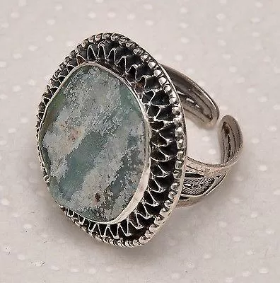 Roman Glass Ring Authentic & Luxurious with Certificate.