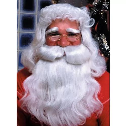 Santa Beard and Wig Set for Adults