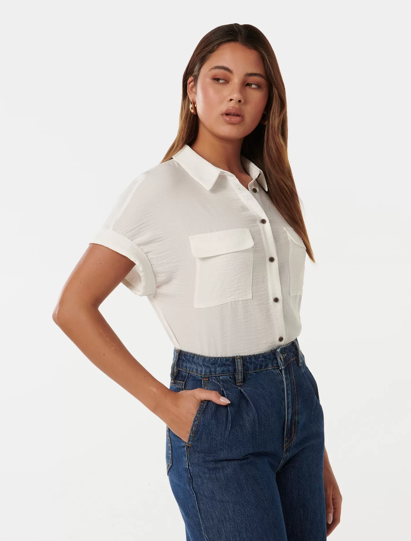 Sawyer Oversized Short Sleeve Shirt