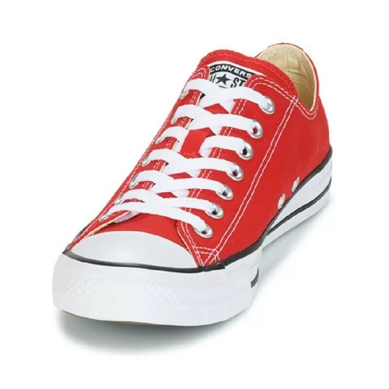 Scarpe unisex adulto Converse - Art. M9696C sneakers tela bassa rosso casual