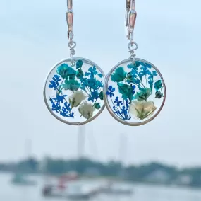 Seaside Blue Garden Earrings - BG15