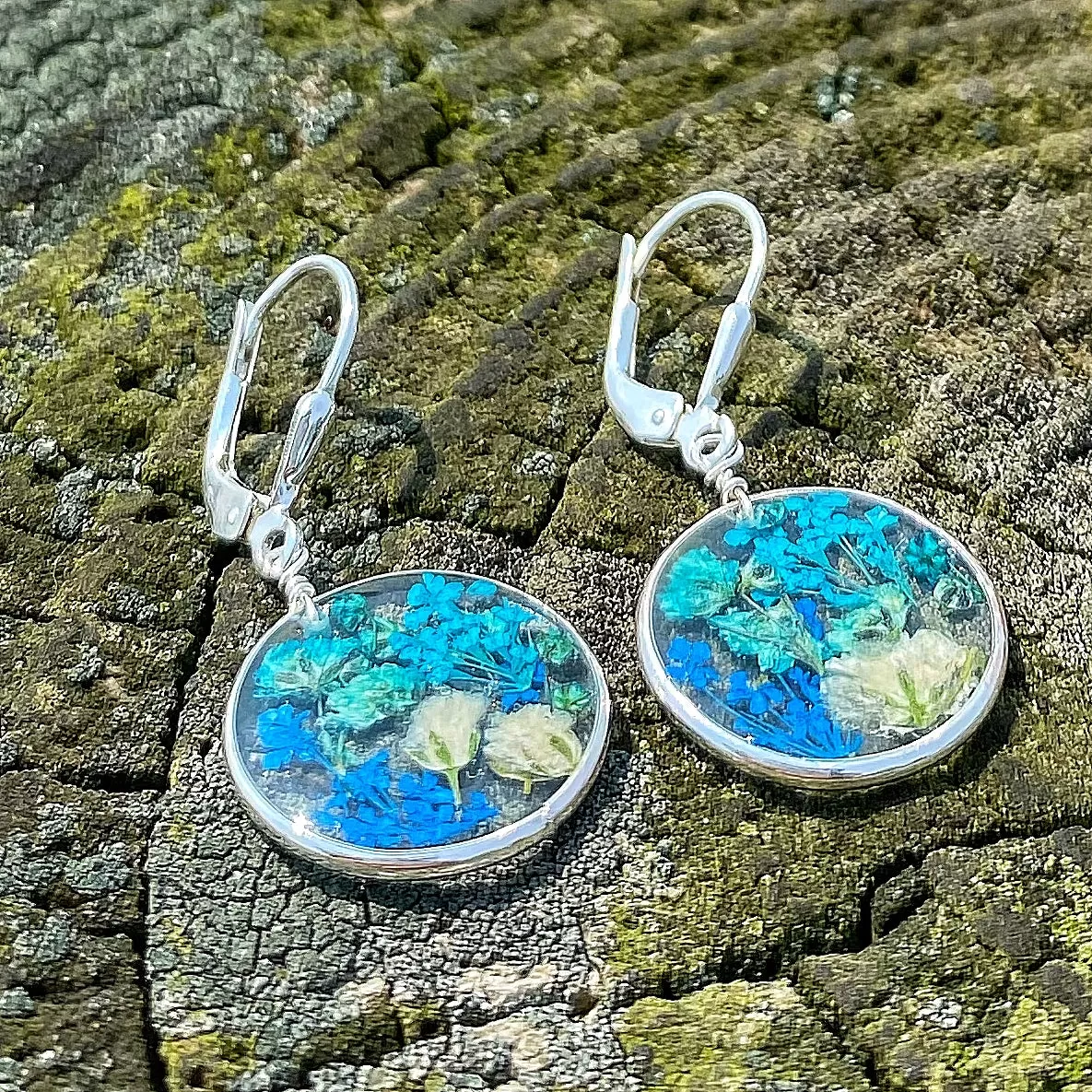 Seaside Blue Garden Earrings - BG15