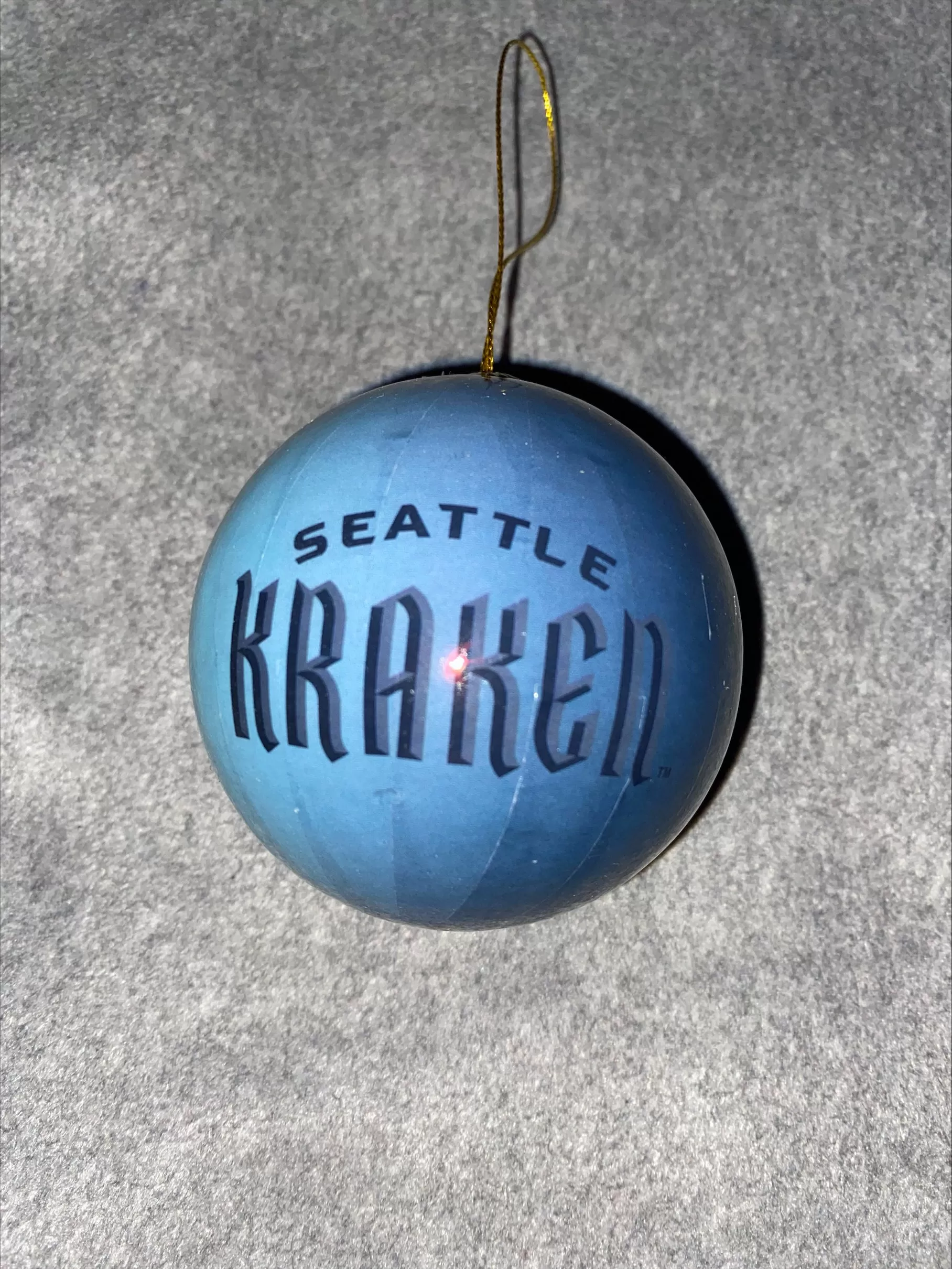 Seattle Kraken Ball Ornaments