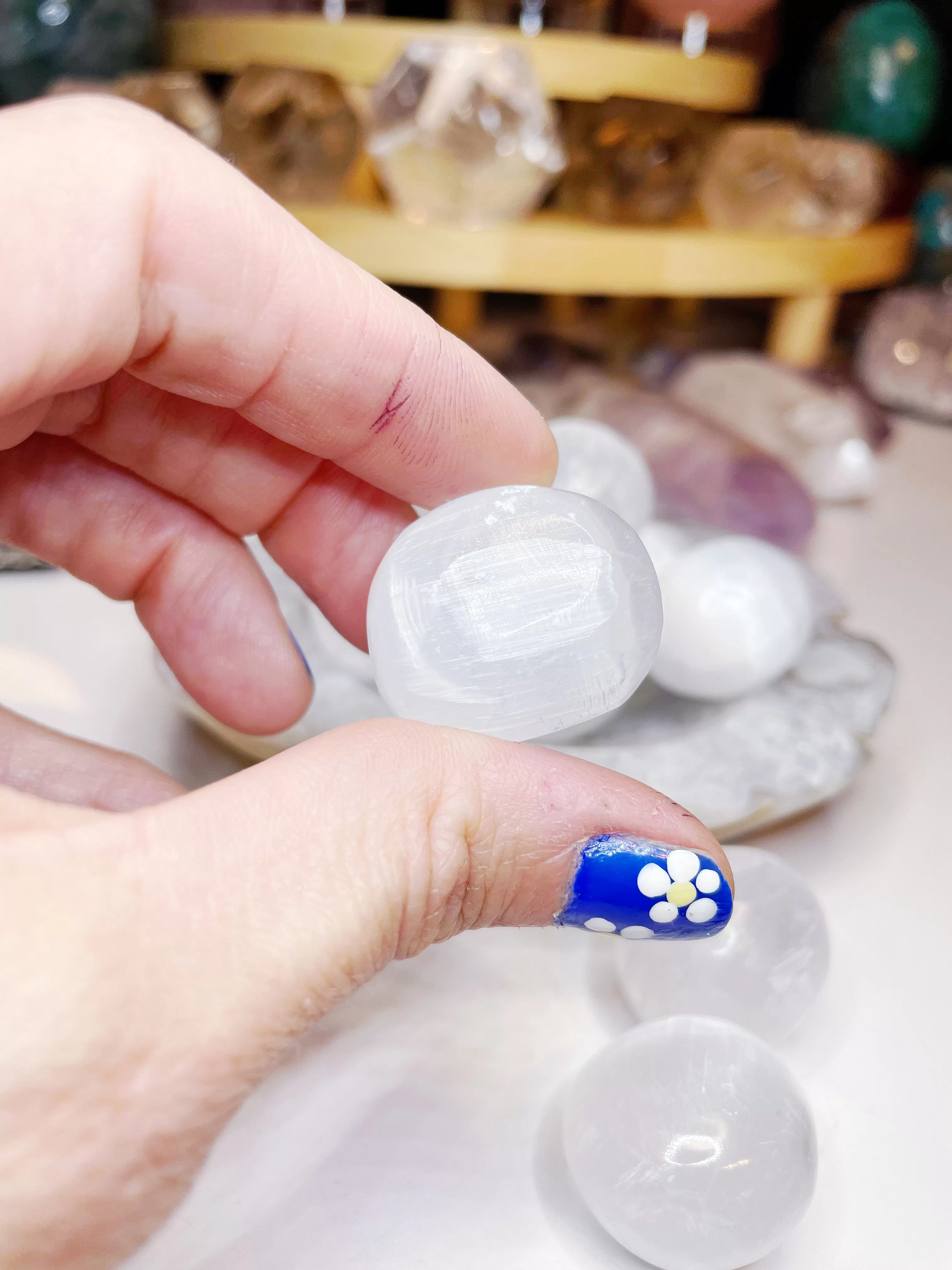 Selenite Tumbled Stones