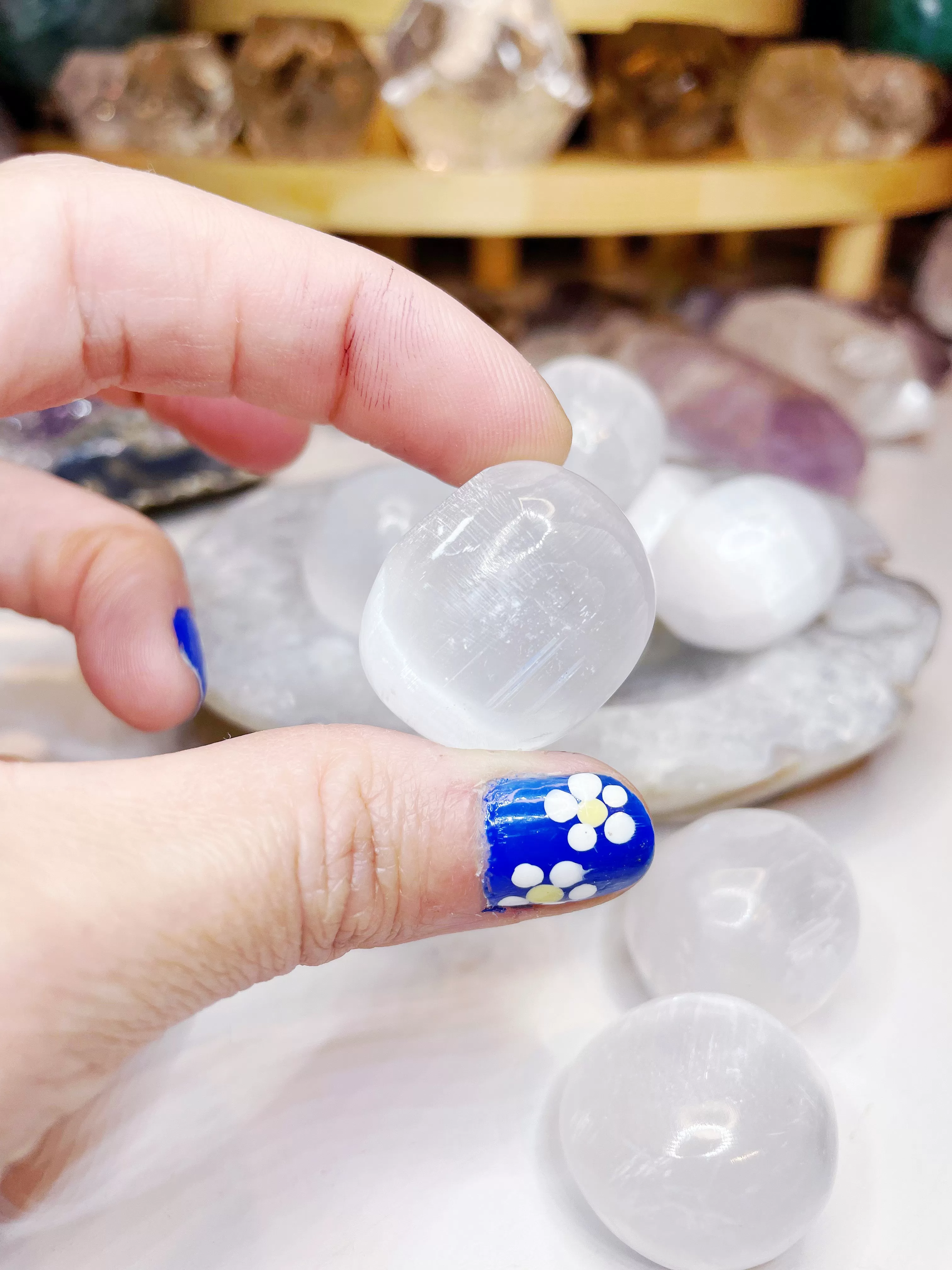 Selenite Tumbled Stones