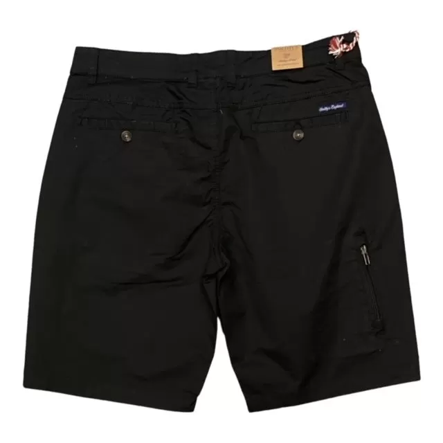 Smithy's Short in cotton and zip pocket 846 black