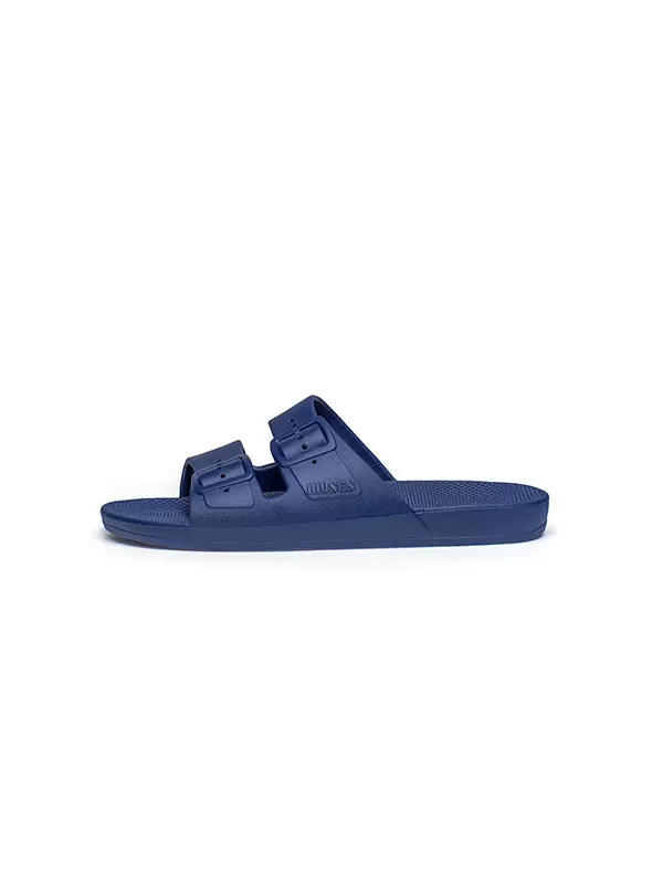 Solid Slides in Navy