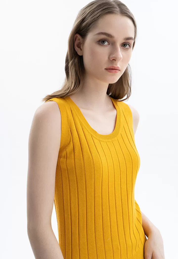 Solid Top with Scoop Neck