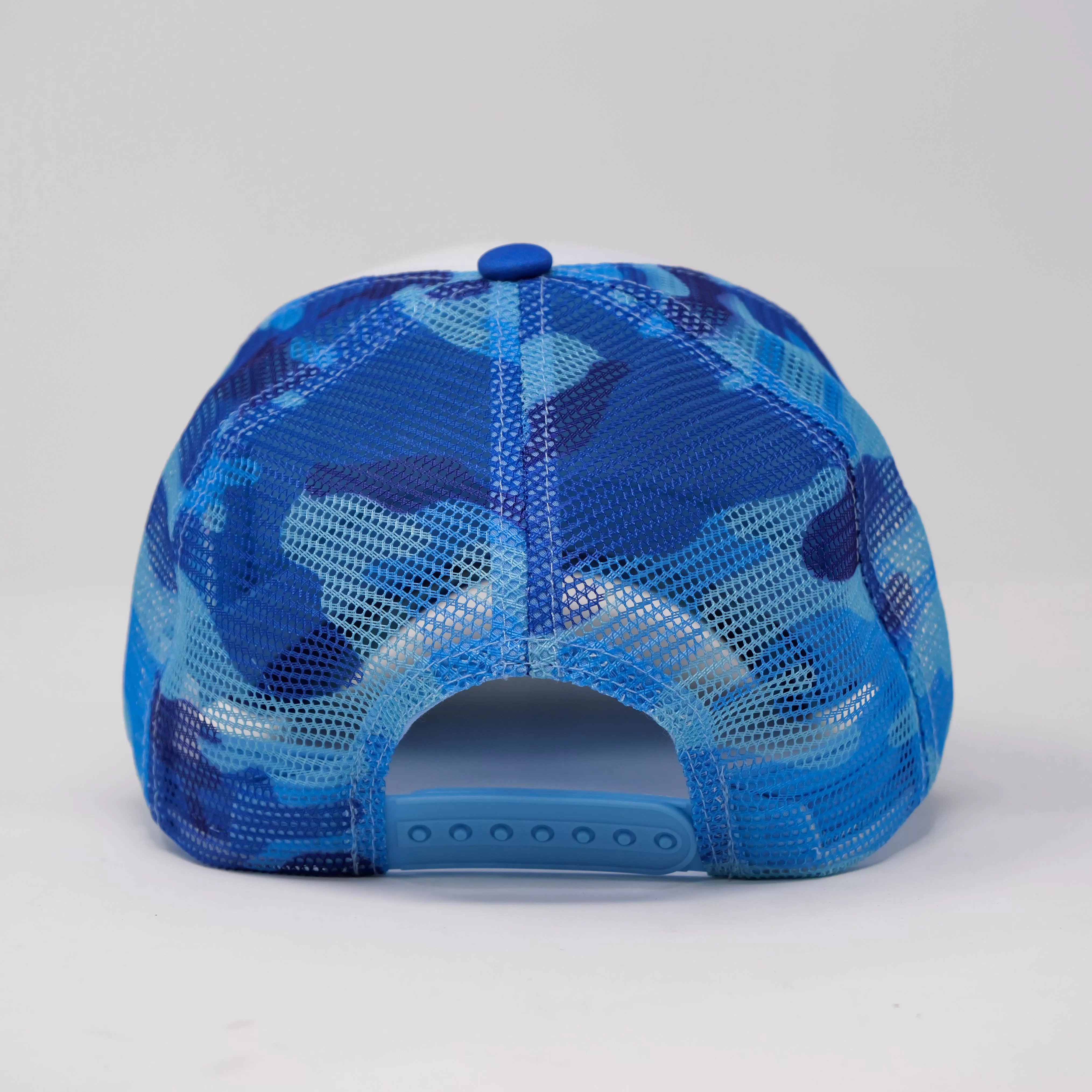 SRVVL TRUCKER HAT CAMO BLUE