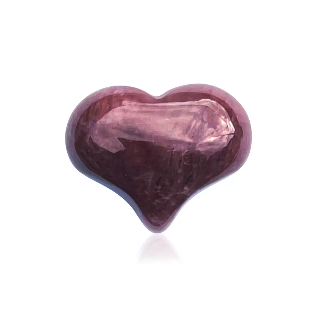 Strawberry Quartz Heart Shaped Healing Gemstone for Joy