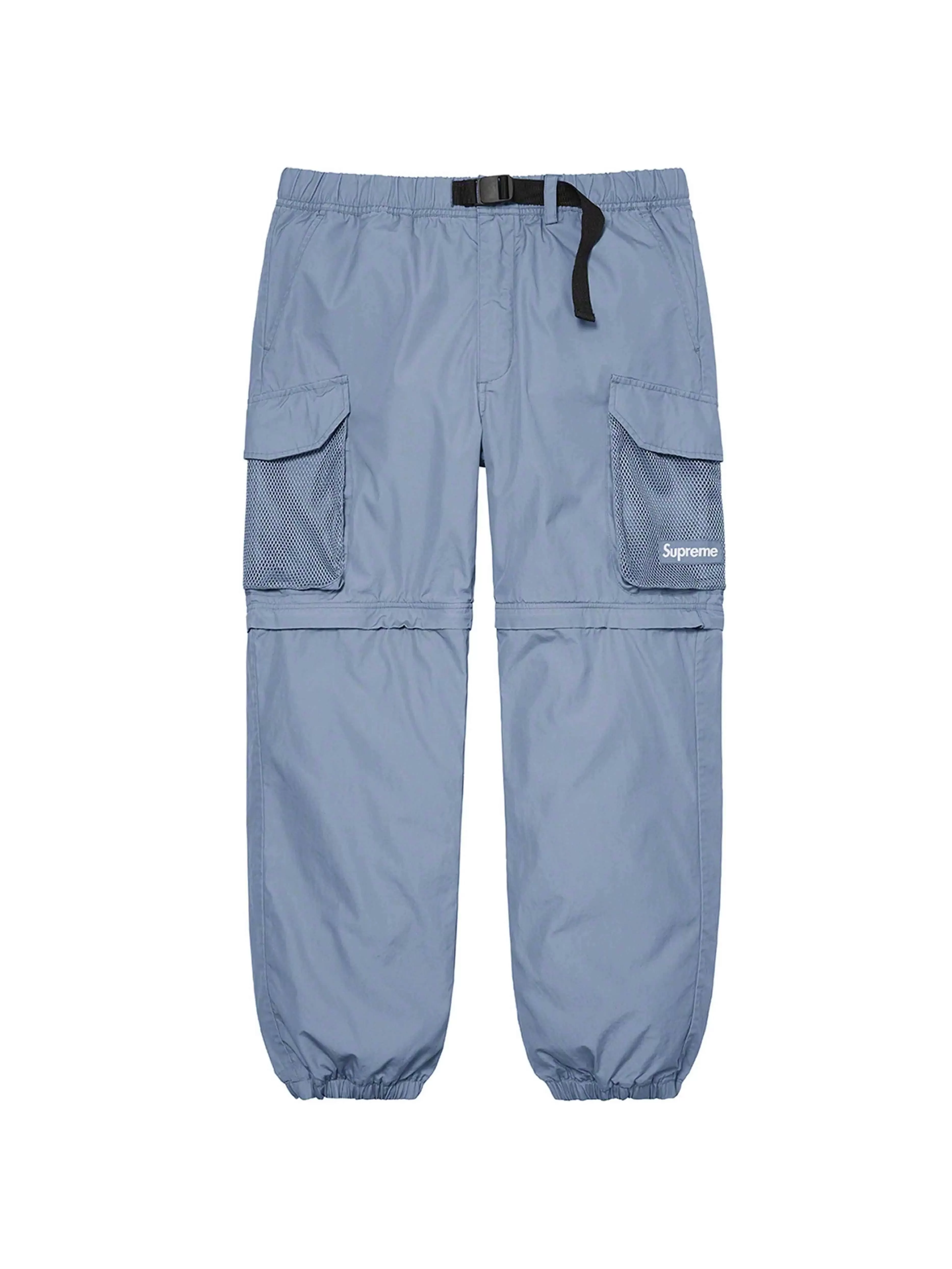 Supreme Mesh Pocket Belted Cargo Pant Slate [SS21]