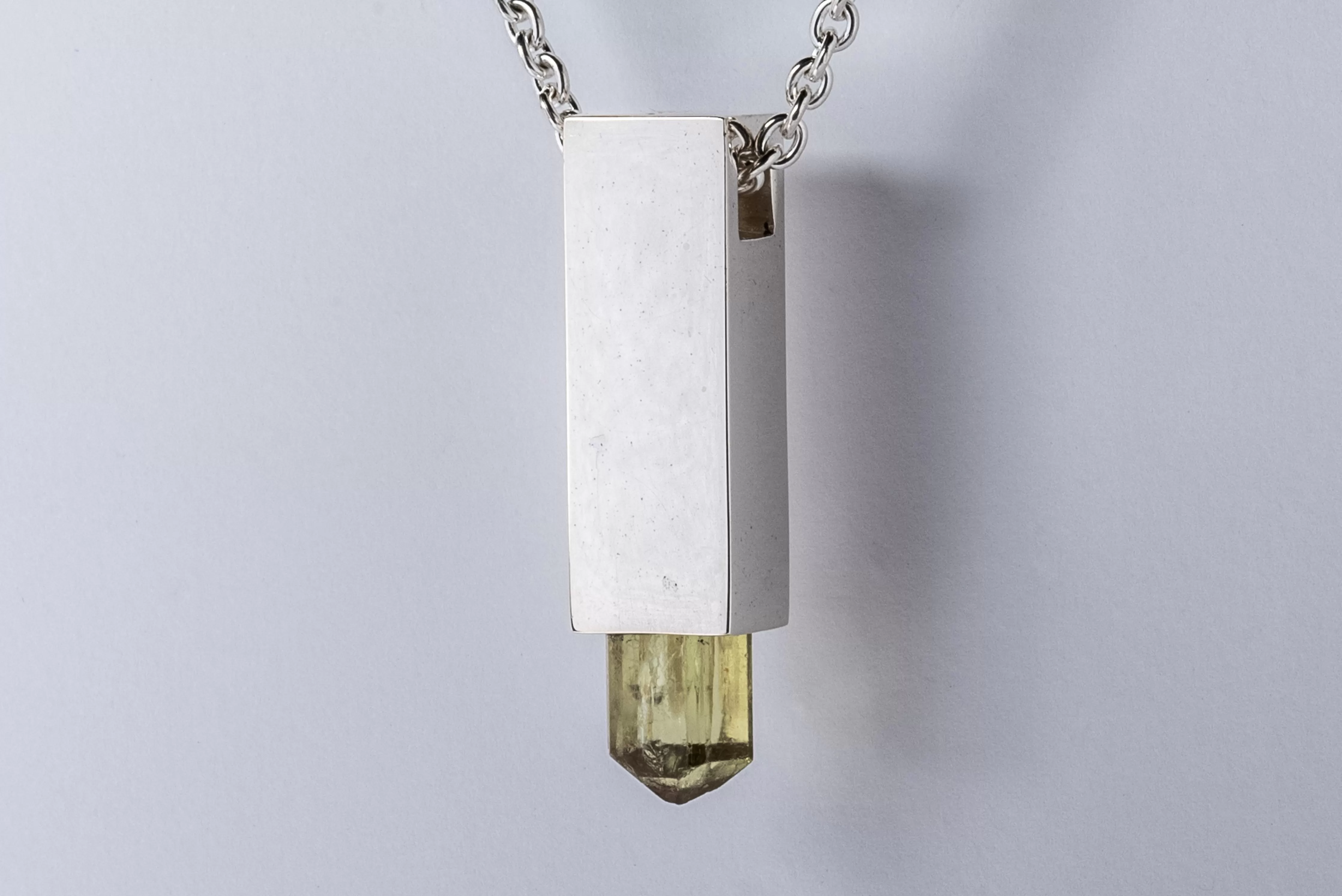 Talisman Cuboid Necklace (Apatite, PA APA)