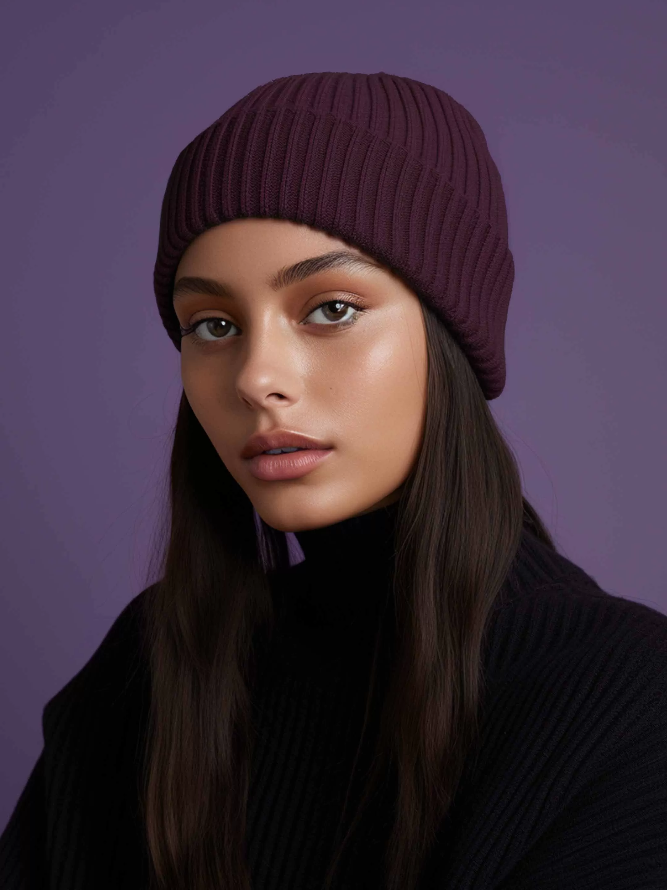 The Beanie - Konini Burgundy