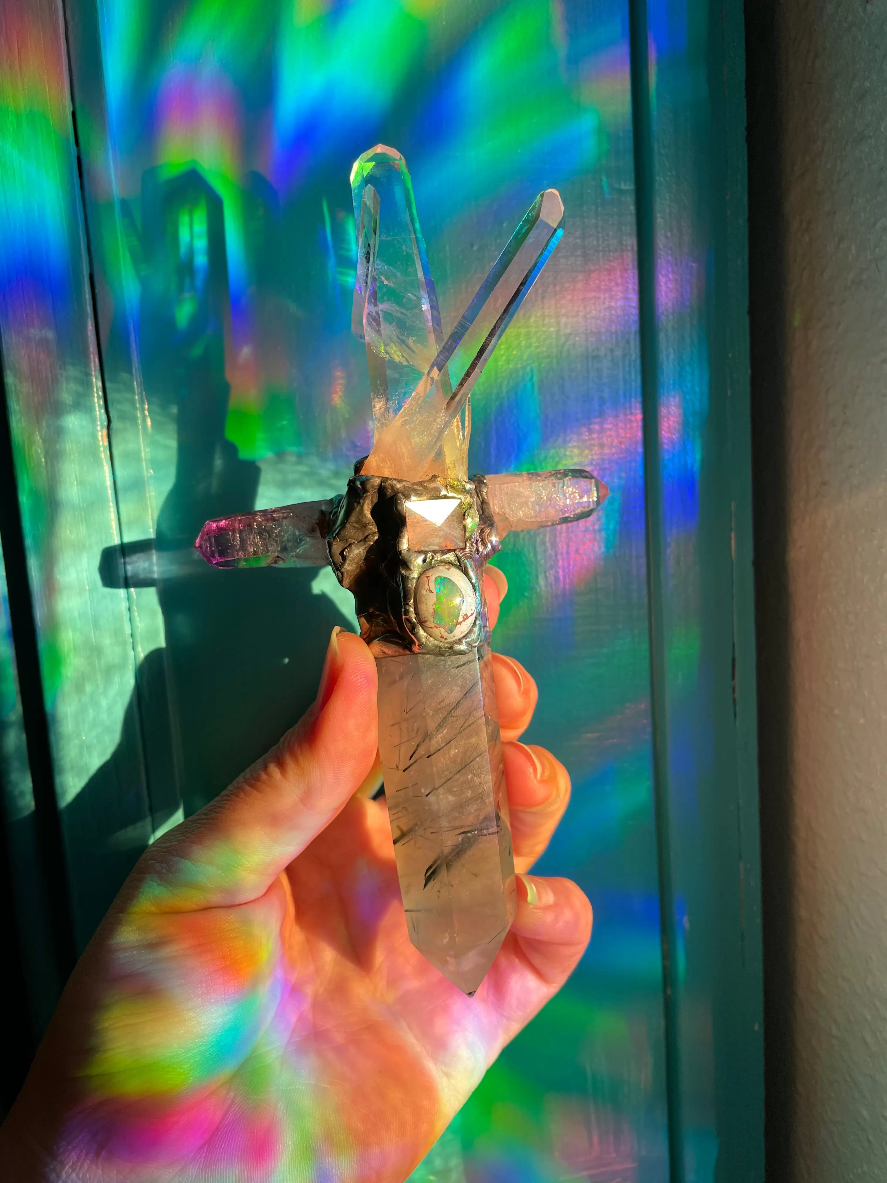 The Channeling Healer Crystal Spiritual Tool