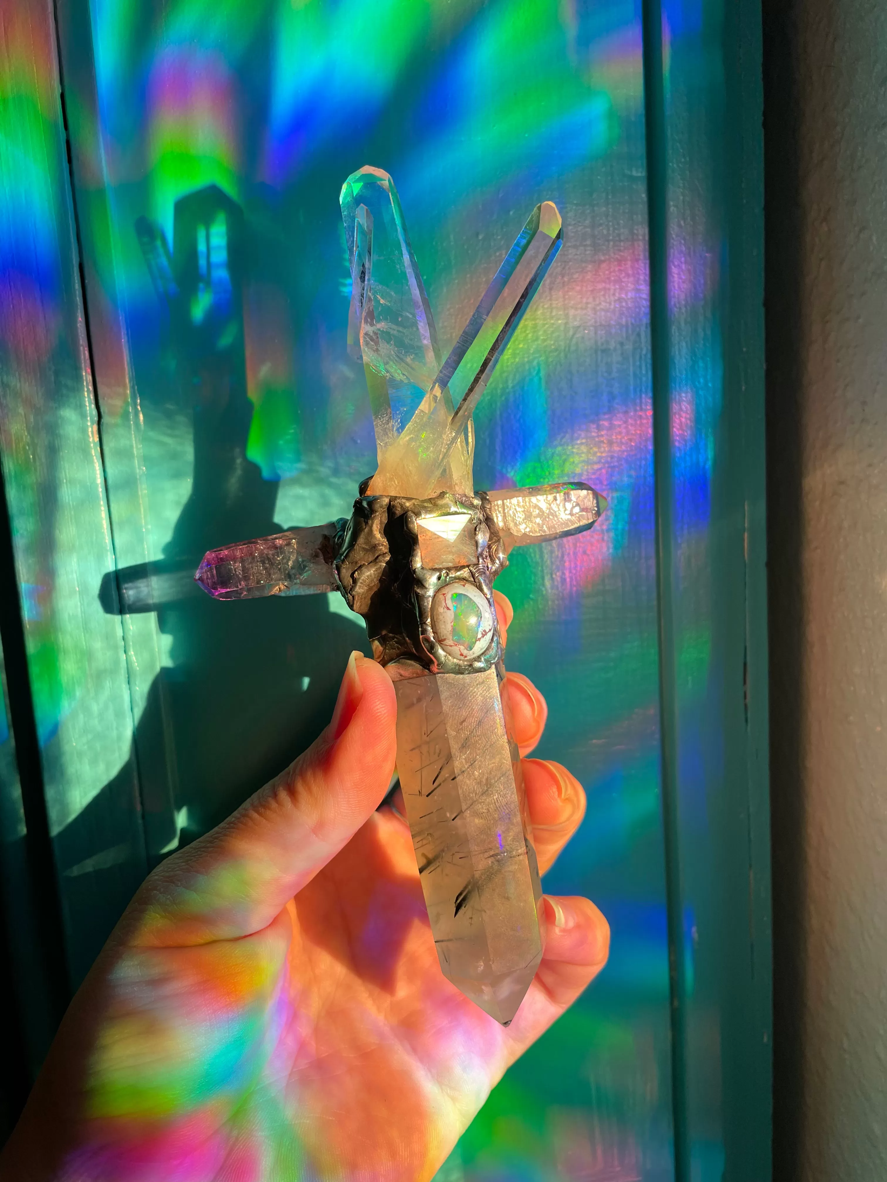 The Channeling Healer Crystal Spiritual Tool