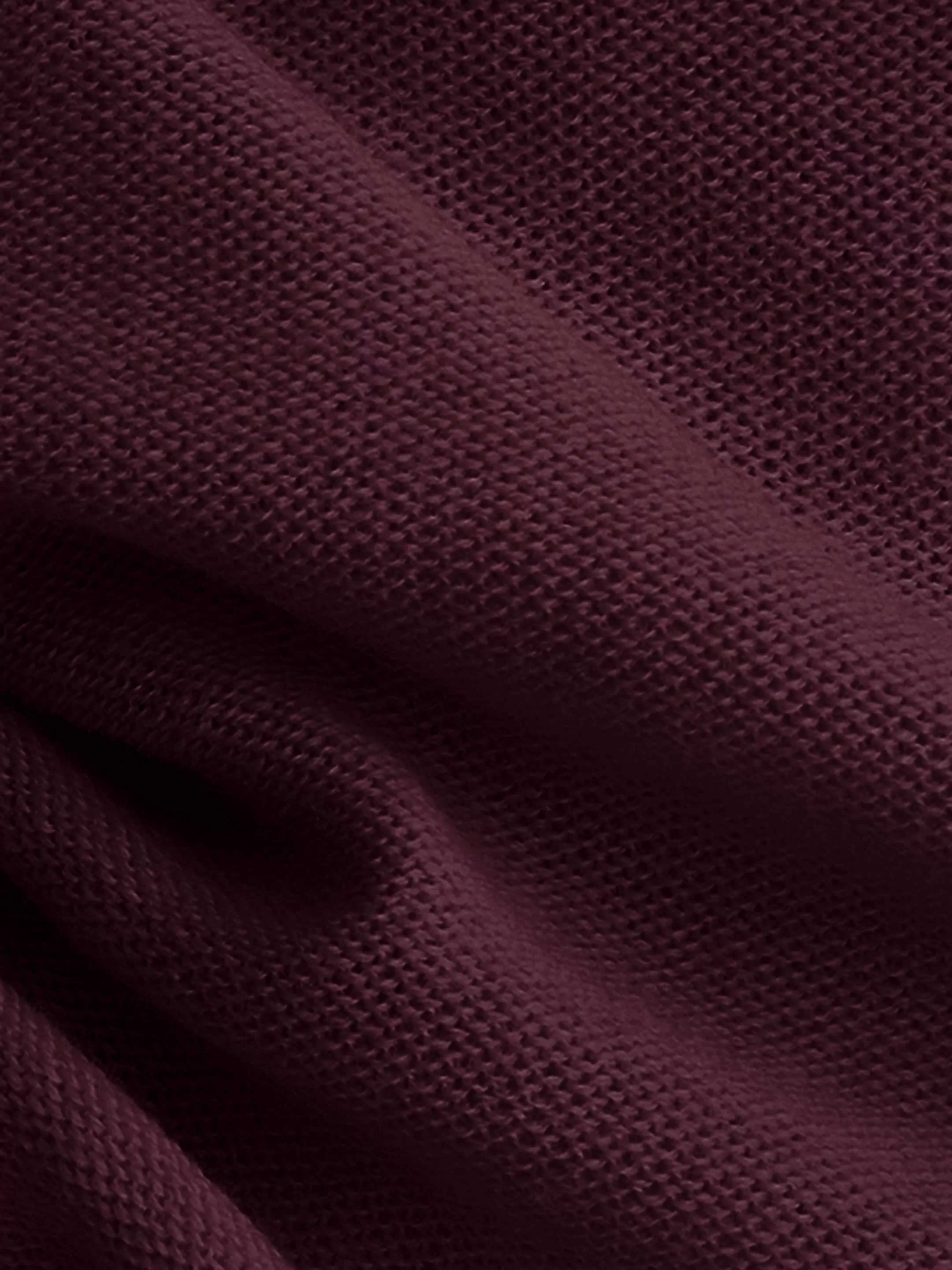 The Crewneck Light - Konini Burgundy