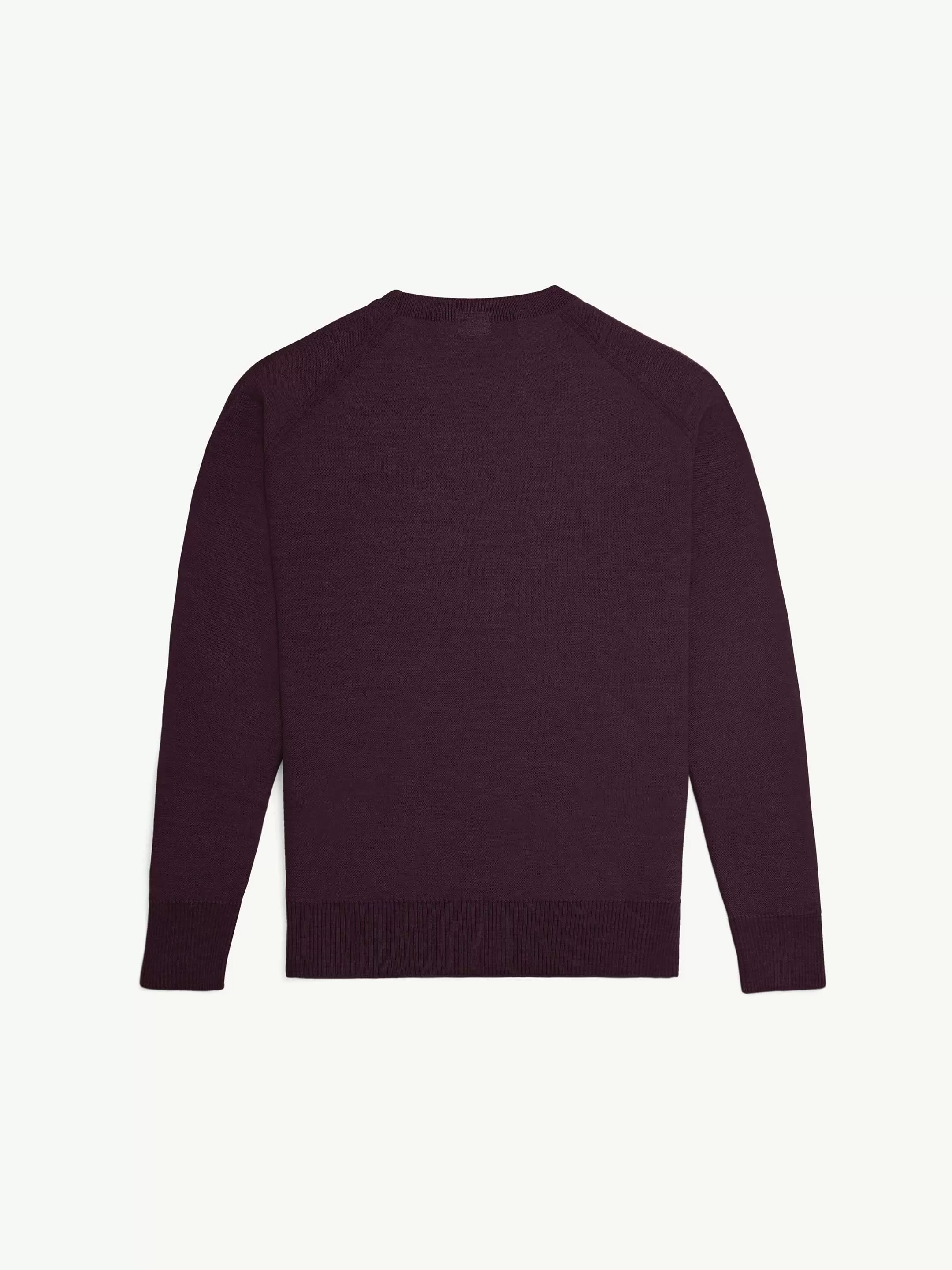 The Crewneck Light - Konini Burgundy