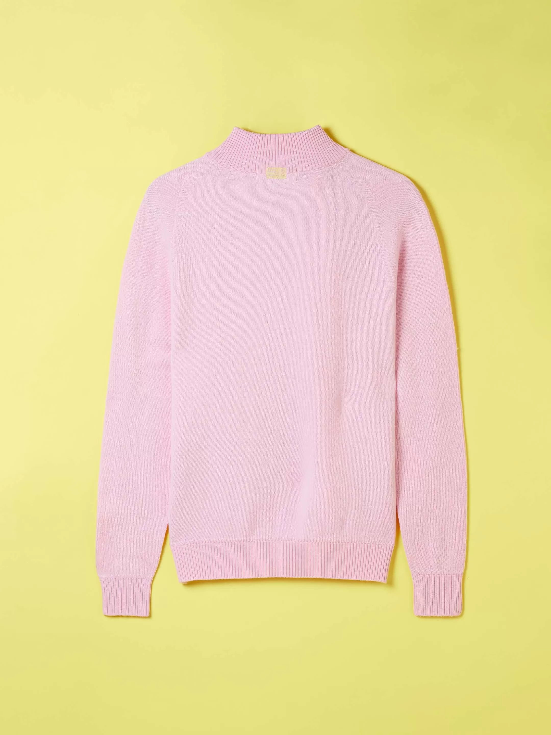 The Half Zip - Candyfloss Pink