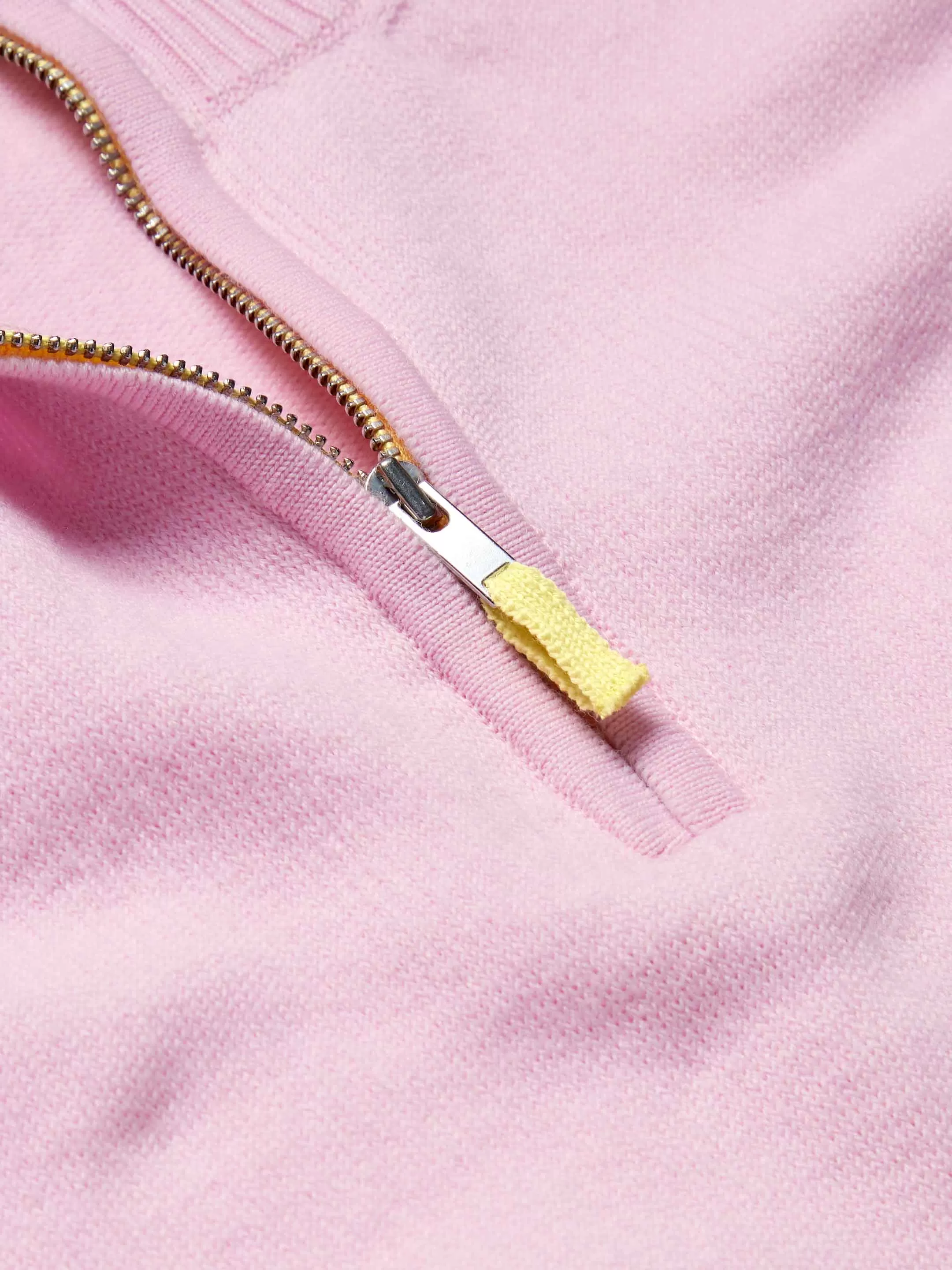 The Half Zip - Candyfloss Pink