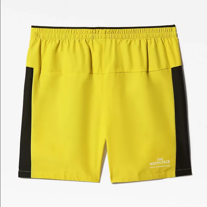 The North Face Short Mountain Athletics for men NF0A5IEWY7C acid yellow-black