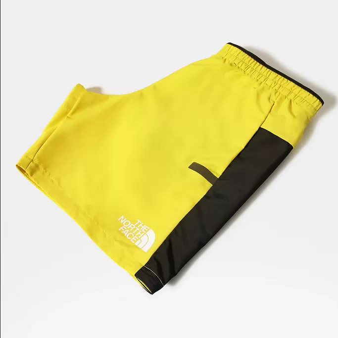 The North Face Short Mountain Athletics for men NF0A5IEWY7C acid yellow-black