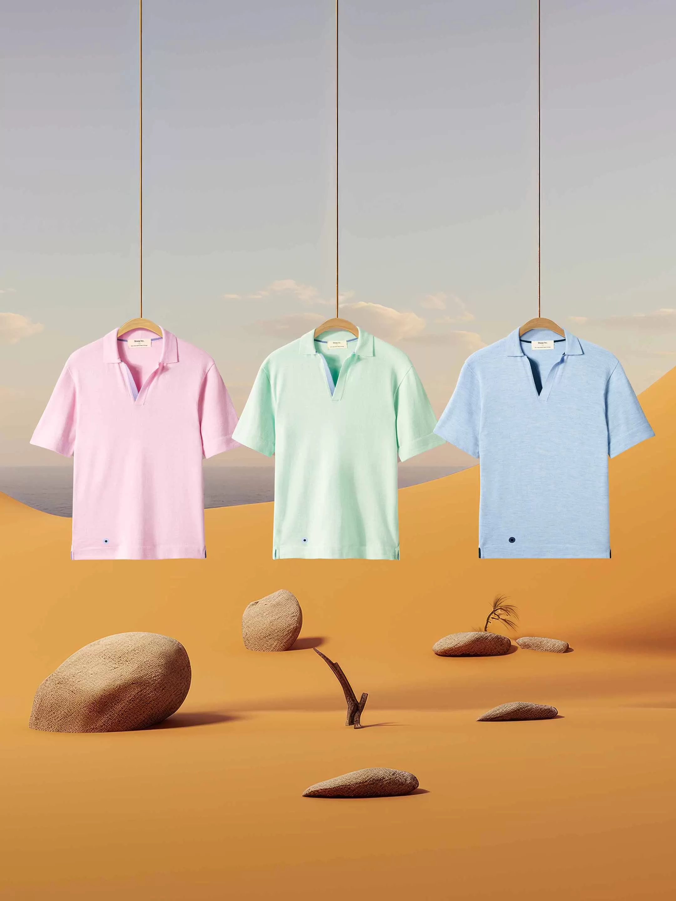 The Polo Shirt - Candyfloss Pink