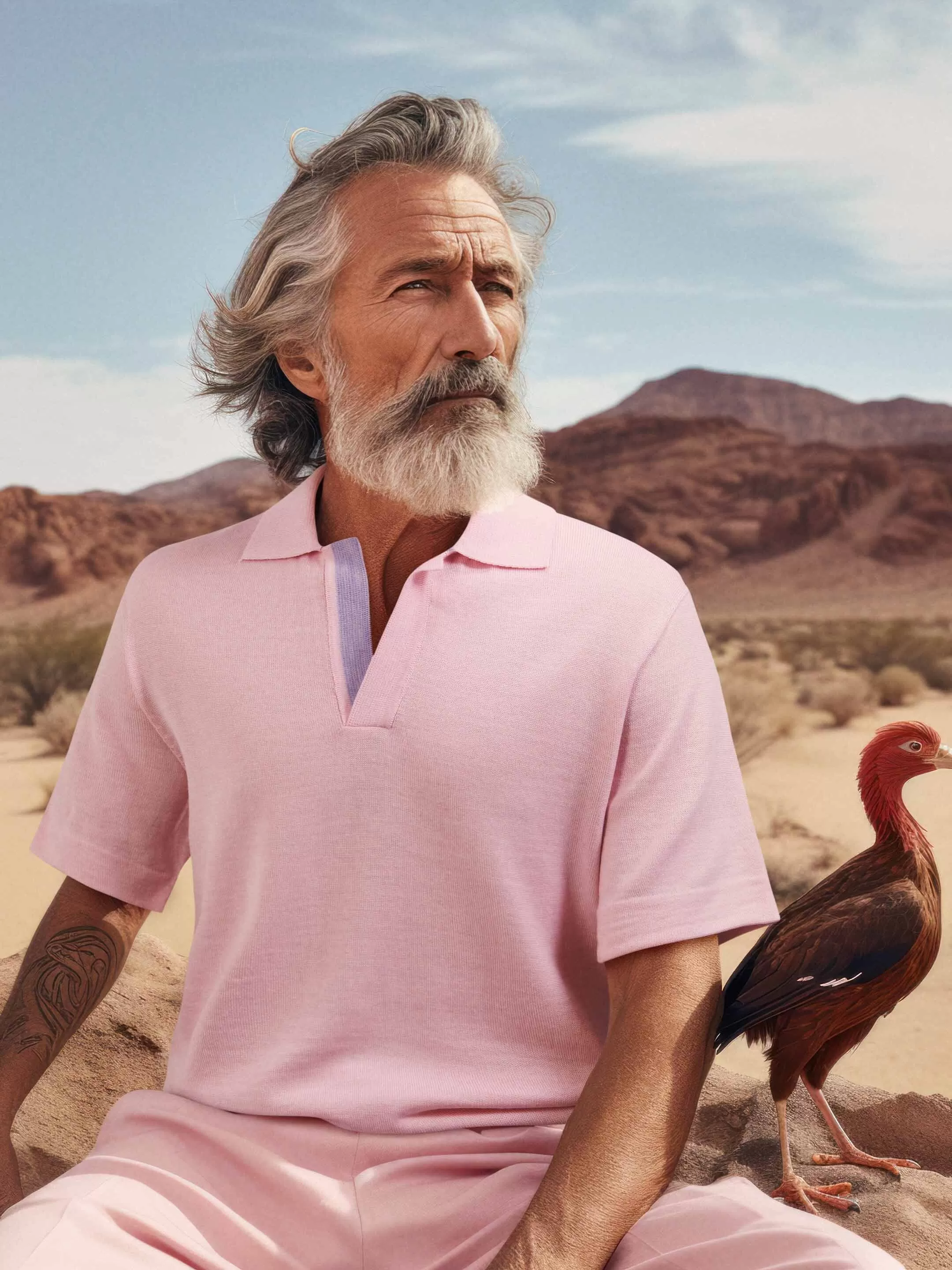 The Polo Shirt - Candyfloss Pink