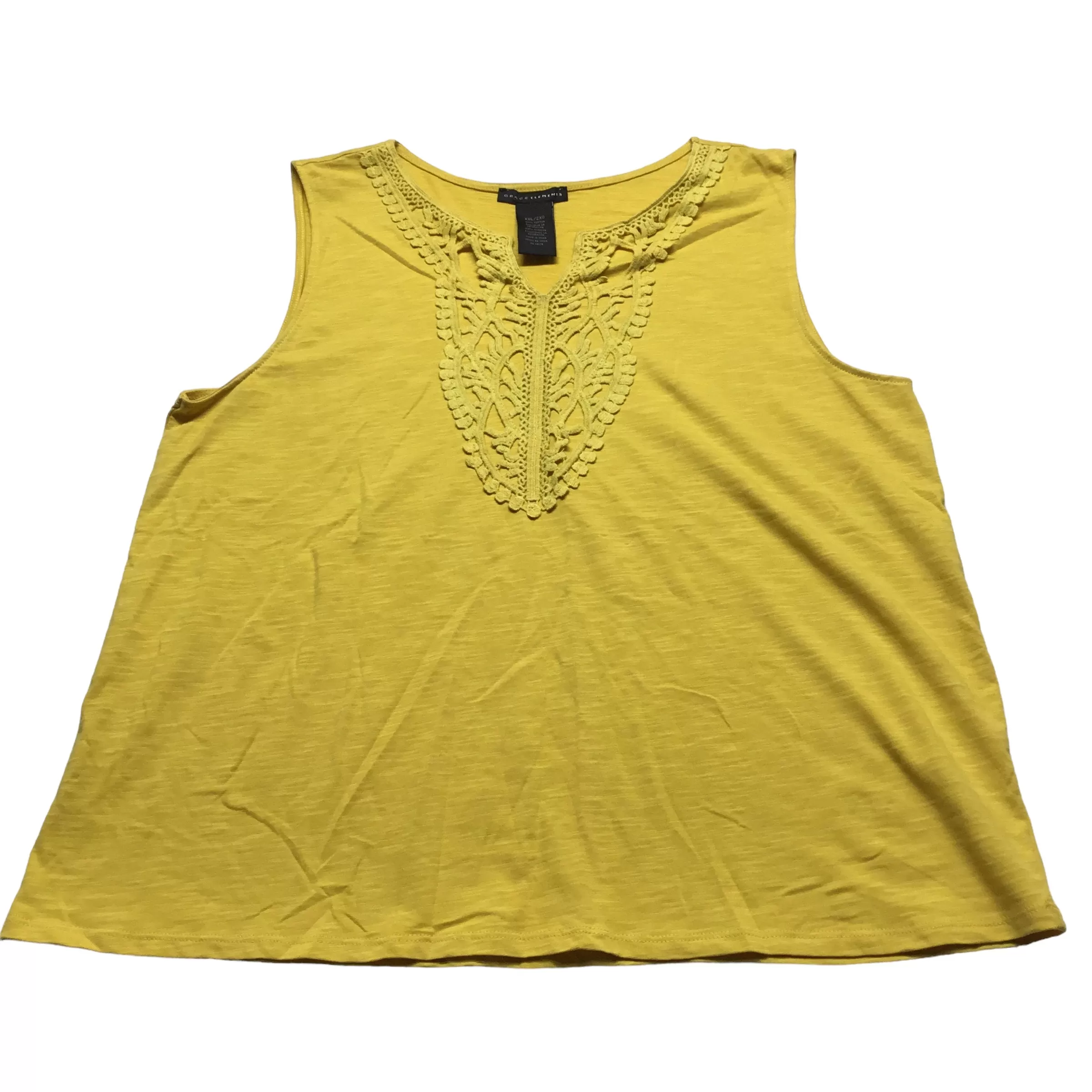 Top Sleeveless By Grace Elements  Size: Xxl