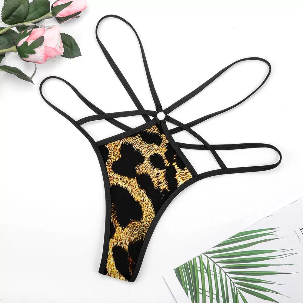 TRP Leopard Print 01 Designer T-back Thong