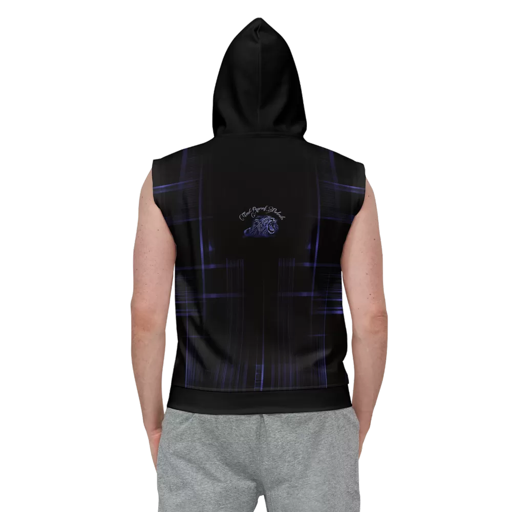 TRP Matrix 02 Men's Designer Sleeveless Pullover Hoodie