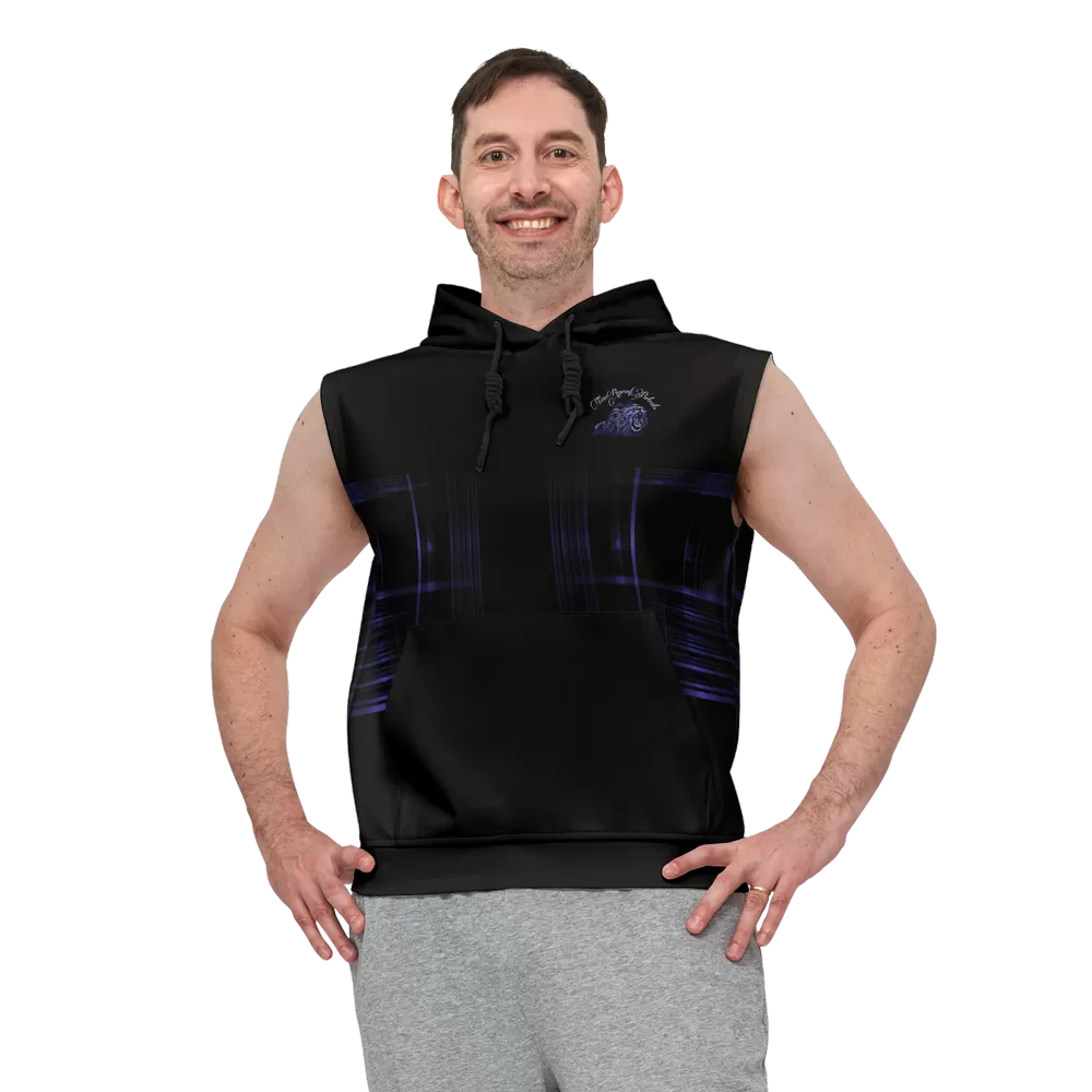 TRP Matrix 02 Men's Designer Sleeveless Pullover Hoodie