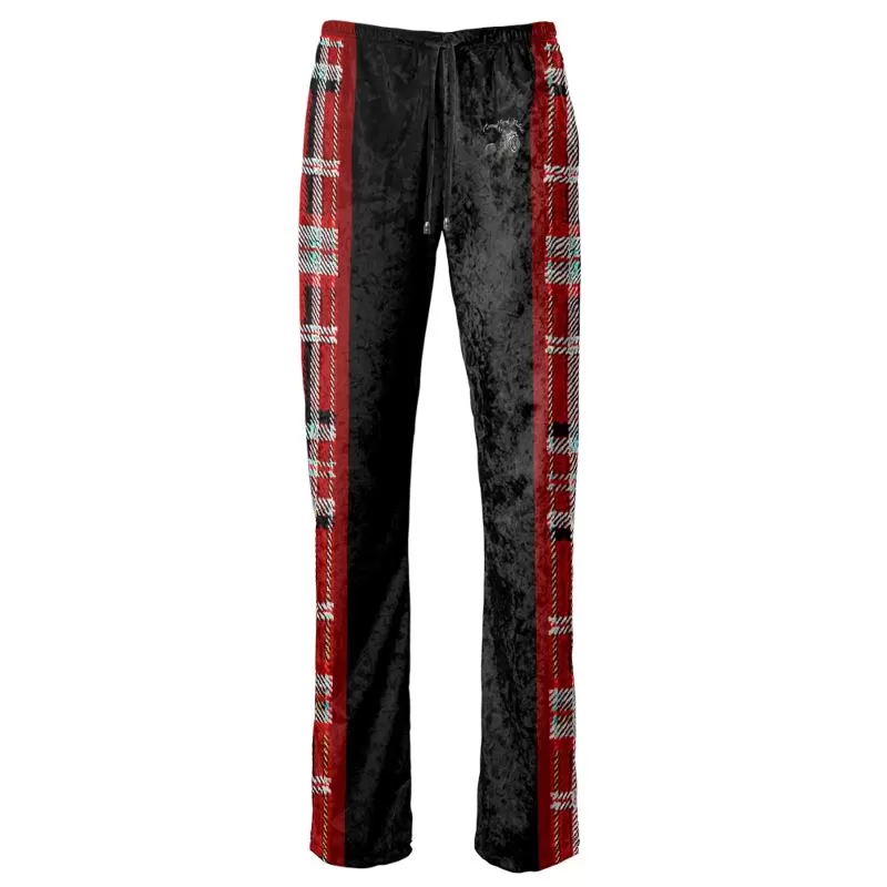 TRP Twisted Patterns 06: Digital Plaid 01-05A Designer Claudia Wide Leg Pants