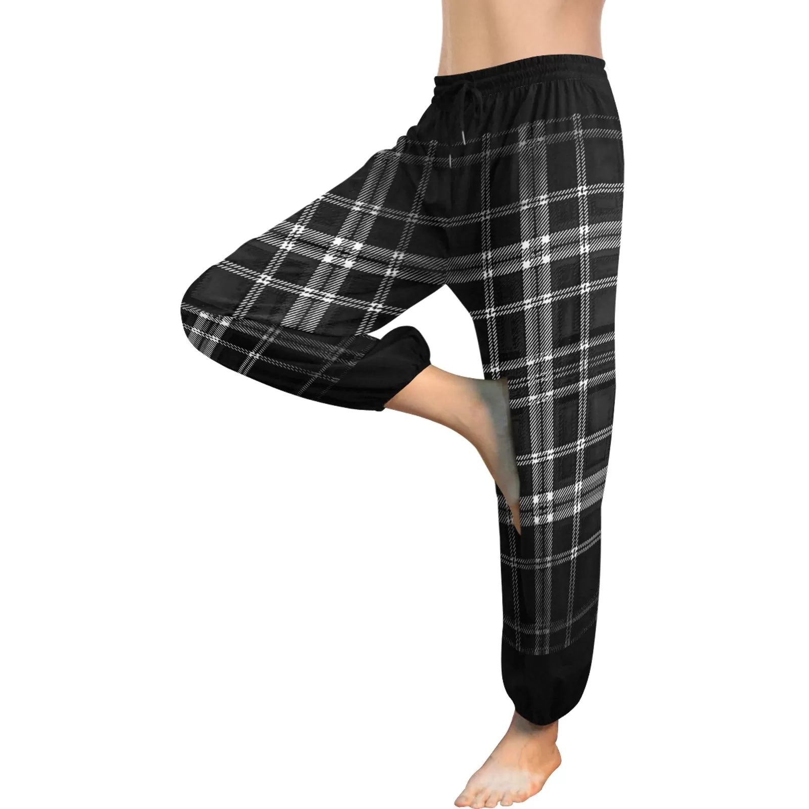 TRP Twisted Patterns 06: Digital Plaid 01-06A Ladies Designer Harem Pants