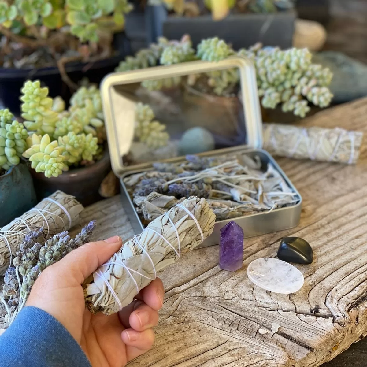 Unwind, Cleanse and Recharge Ceremony Set